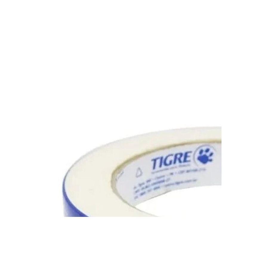 Fita Crepe 18mm X 50m Pintura Fixação Temporária Remoção Limpa Bege Tigre - imagem 5