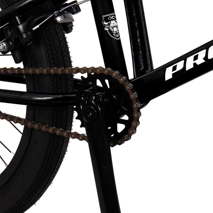 Bicicleta Chicago P03 Aro 20 V-brake Quadro Aço Hi-ten Preto D'rossi - imagem 3