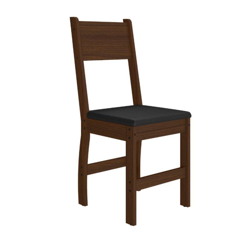 Kit 2 Cadeiras De Jantar Milano MDF Espuma Amêndoa Pallazio - imagem 5