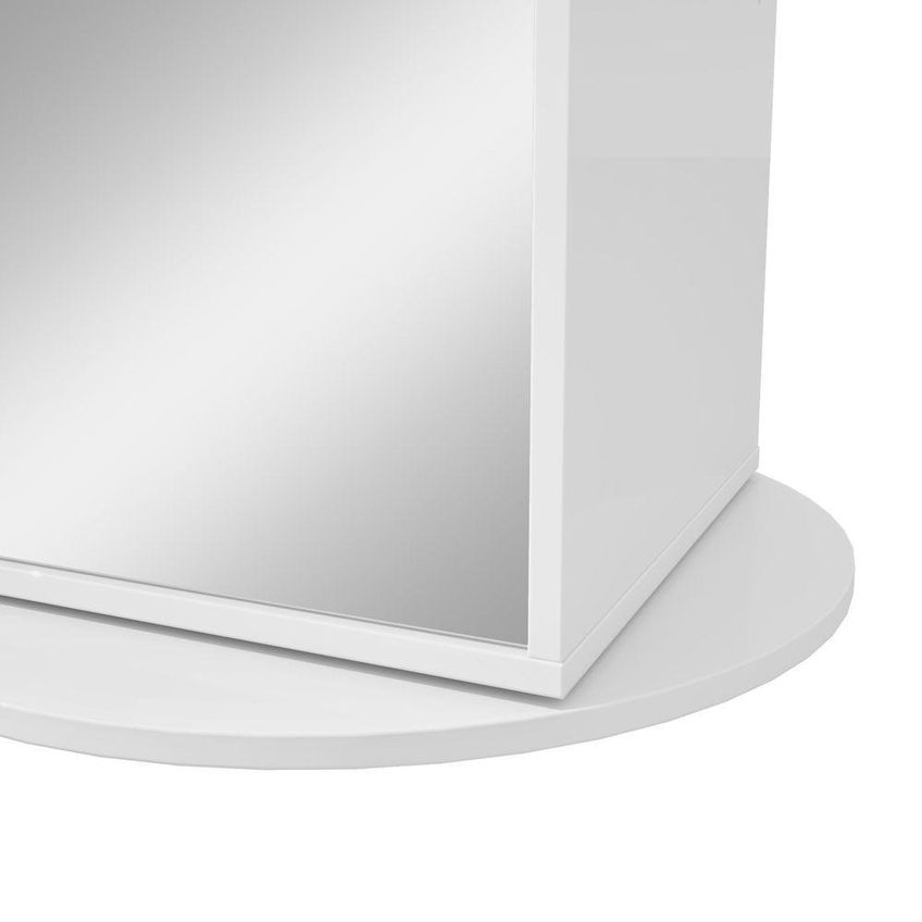 Sapateira Esthela 1 Porta 6 Nichos 65cm Mdf-mdp Branco Móveis Lopas - imagem 4