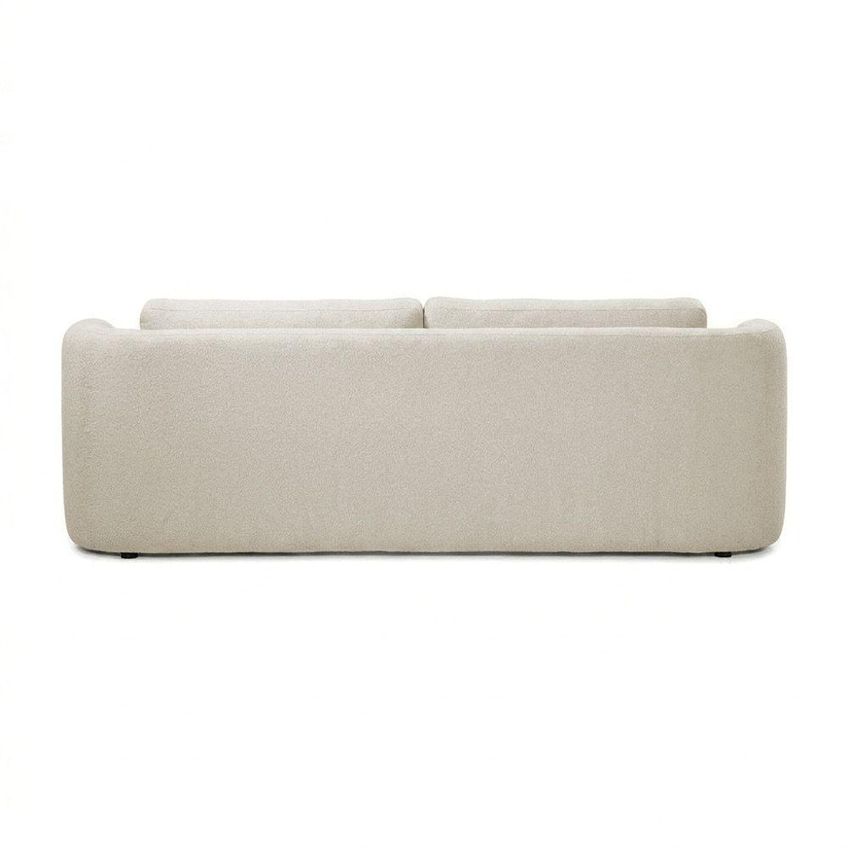Sofá Helio 3 Lugares 180cm Bege Suede D'rossi - imagem 5