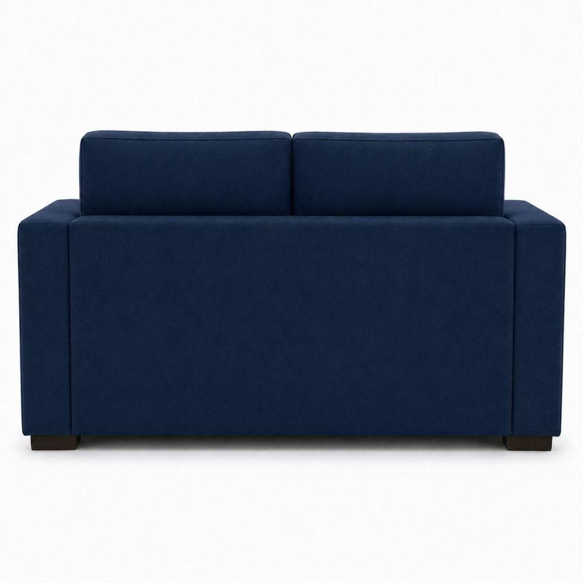 Sofá Namoradeira 3 Lugares 200cm Azul Suede - imagem 5