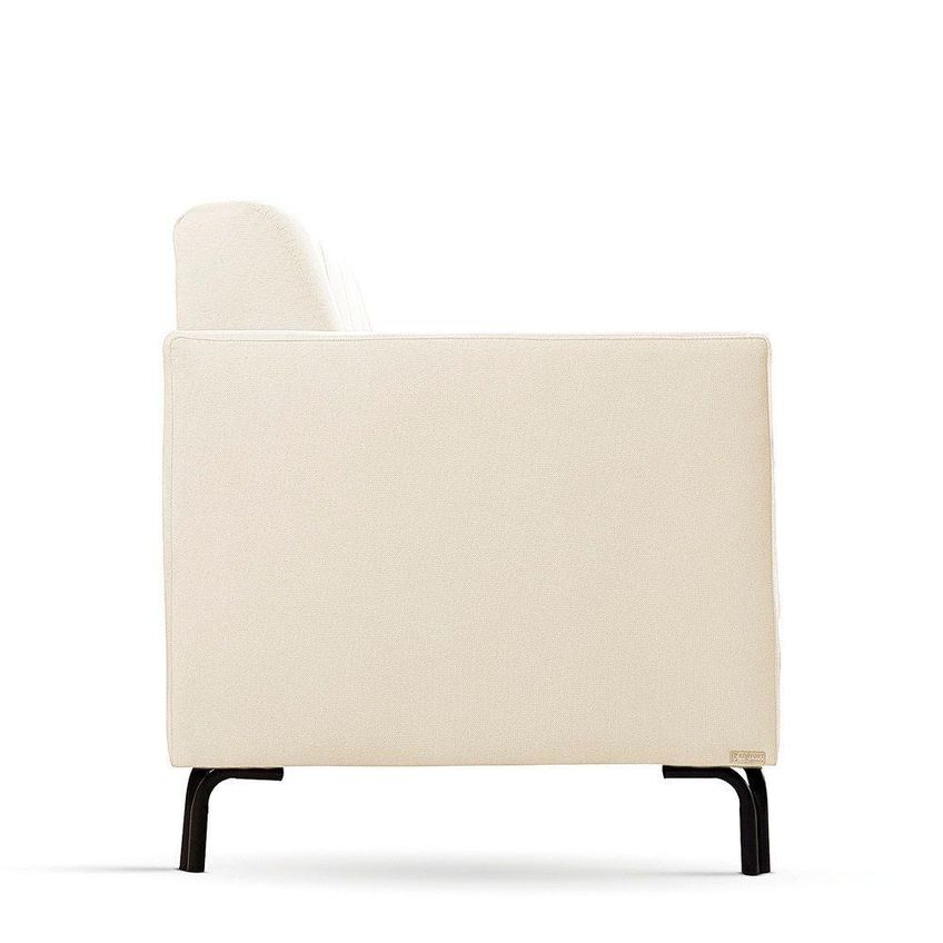 Sofá Bento 3 Lugares 200cm Off White Veludo D'rossi - imagem 3