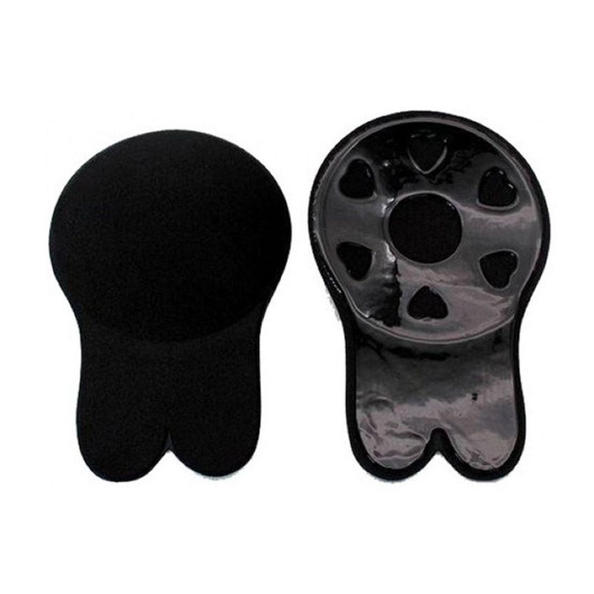 Sutiã Adesivo Gxm Levanta Seio Invisible Silicone Tamanho Único Preto Feminino - imagem 3