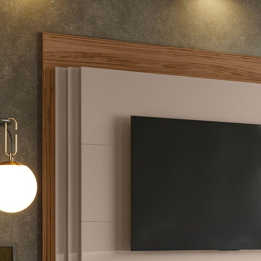 Estante De TV Fayron M20 65" 183cm MDF-MDP Com Porta Deslizante Fendi D'rossi - imagem 5