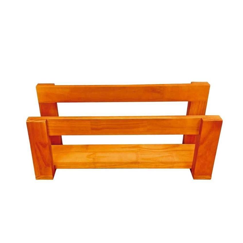 Sapateira Linea Stair Sem Porta 3 Prateleiras 60cm Madeira Pinus Carvalho Artfactory Design - imagem 5