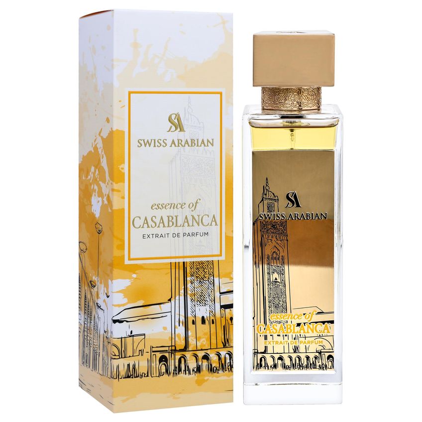 Perfume Swiss Arabian Essence Of Casablanca 100ml Para Mulheres E Homens - imagem 3