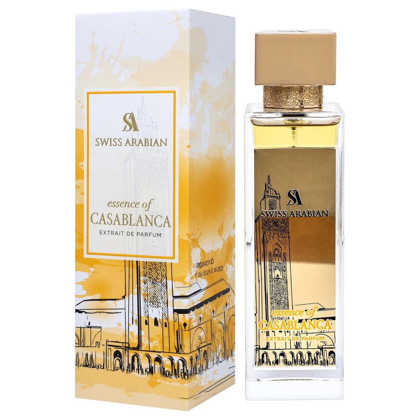 Perfume Swiss Arabian Essence Of Casablanca 100ml Para Mulheres E Homens - imagem 4