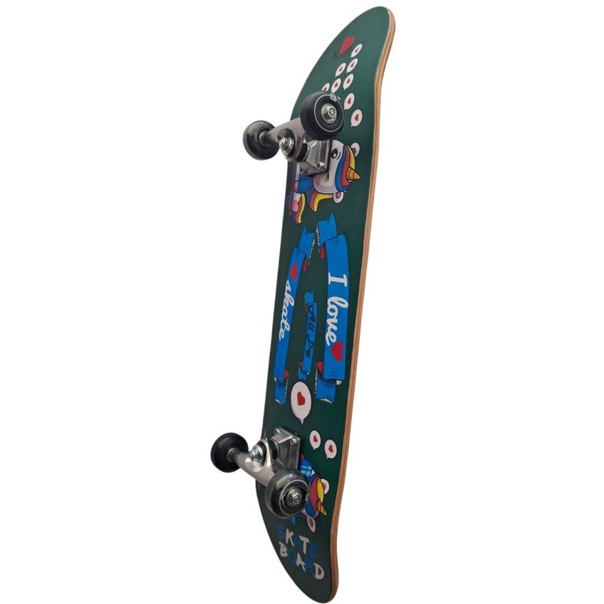 Skate Montado Iniciante Semi Profissional Love Skate - imagem 5