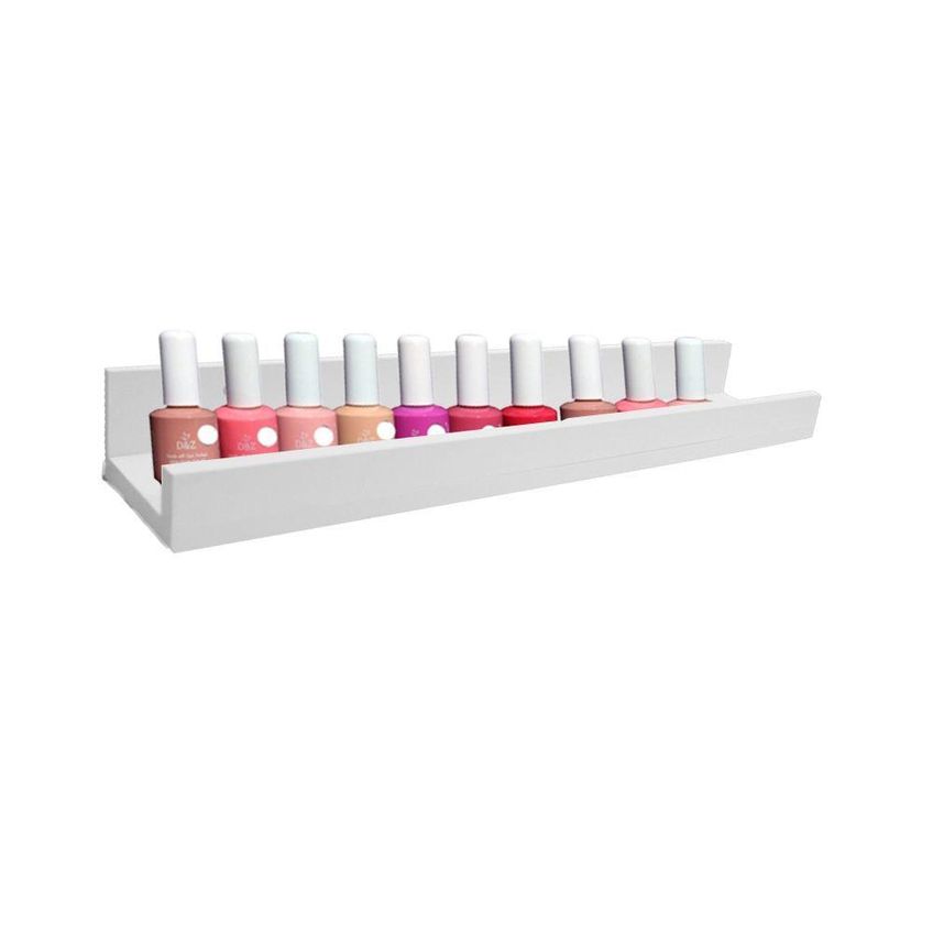 Prateleira F031 30cm MDF Multiuso Para Organização Em Diversos Ambientes Branco - imagem 3