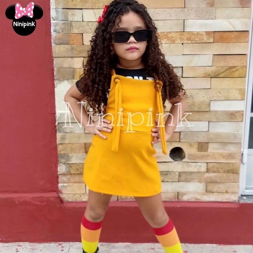 Óculos De Sol Infantil OEM Retro Vintage Retangular Quadrado Hype Rap Moda Em Policarbonato - imagem 3