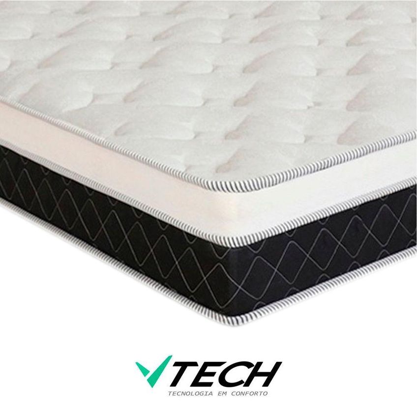Colchão Viúva Dallas Molas Ensacadas D33 Euro Pillow Vtech - imagem 5