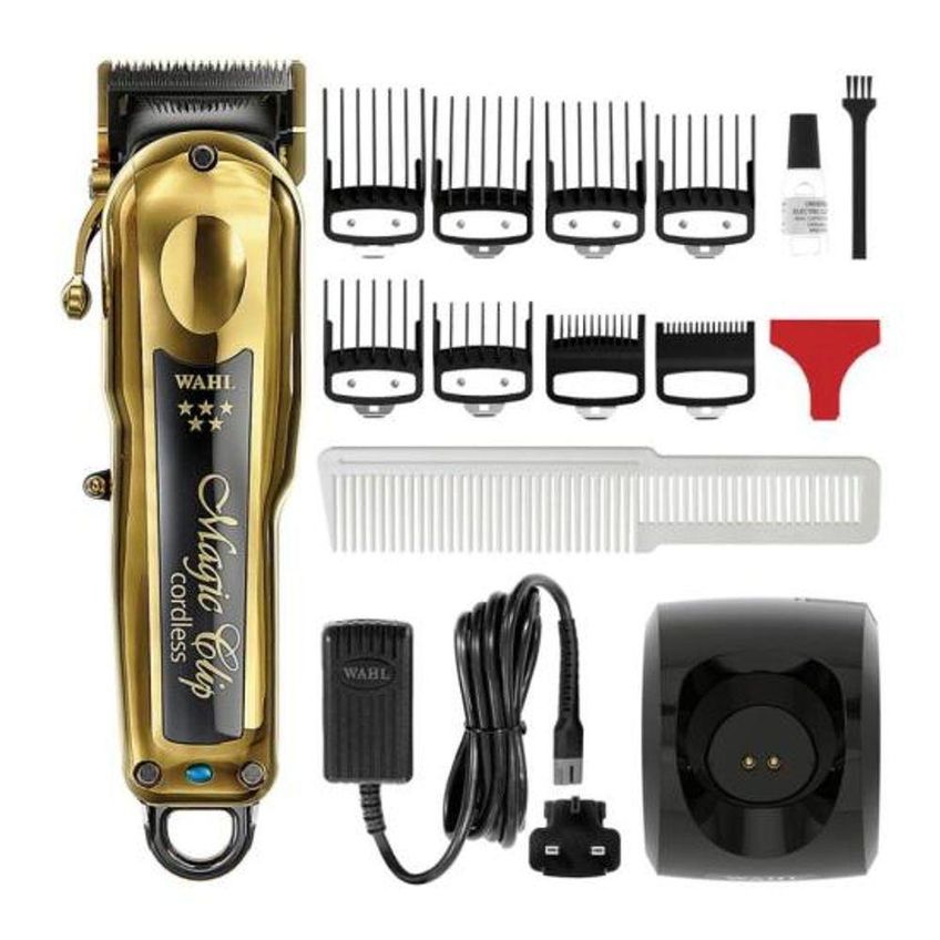 Máquina De Corte Wahl Magic Clip Cordless Gold Para Cabelo Lâmina Patenteada Bateria Recarregável - imagem 3