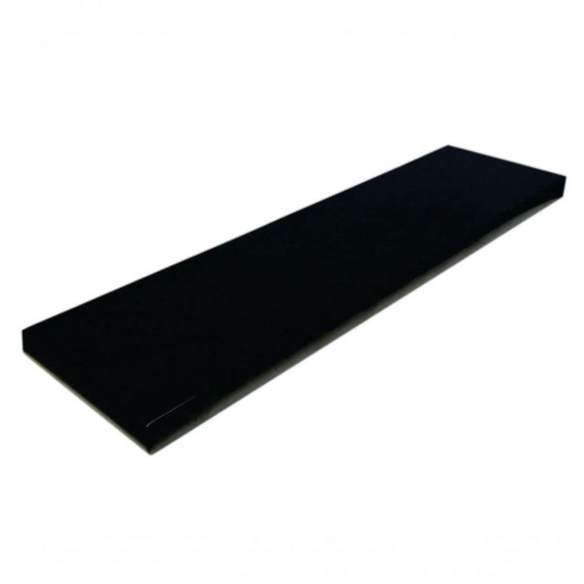 Prateleira F031 20x15cm MDF Com Suporte Para Organização De Ambientes Preto - imagem 3