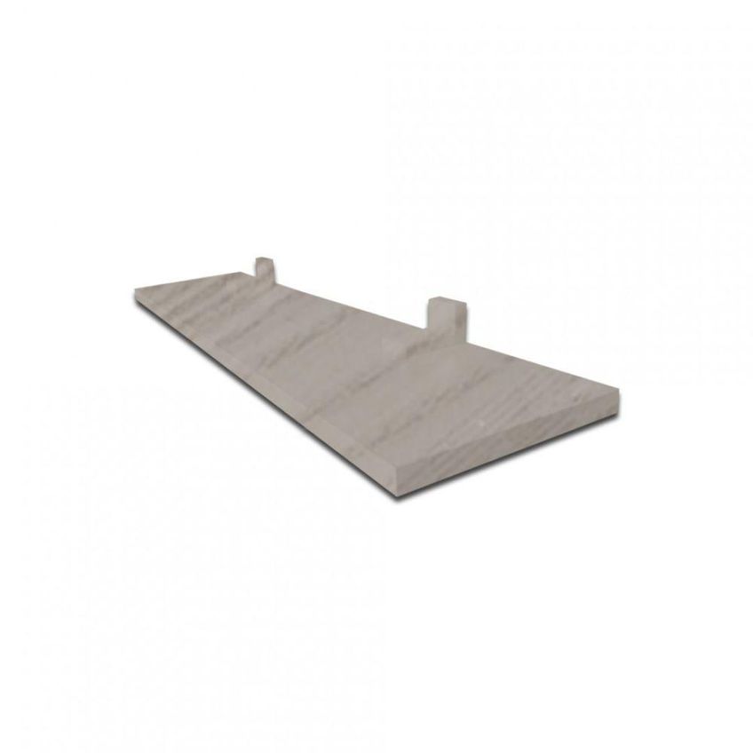 Prateleira F031 60x15cm MDF Cru Com Borda PVC Para Organização Amadeirado - imagem 3