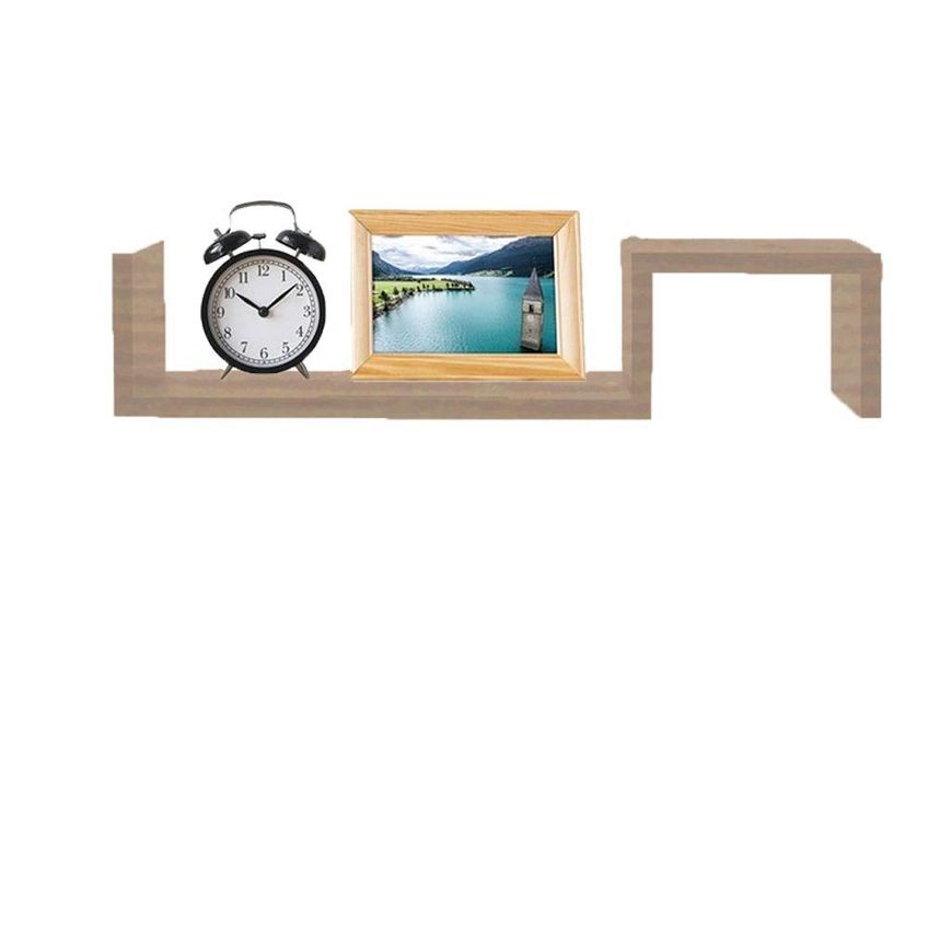 Prateleira Zig Zag Trovarelli Madeirado F031 Em MDF 100% De Reflorestamento Amadeirado - imagem 3