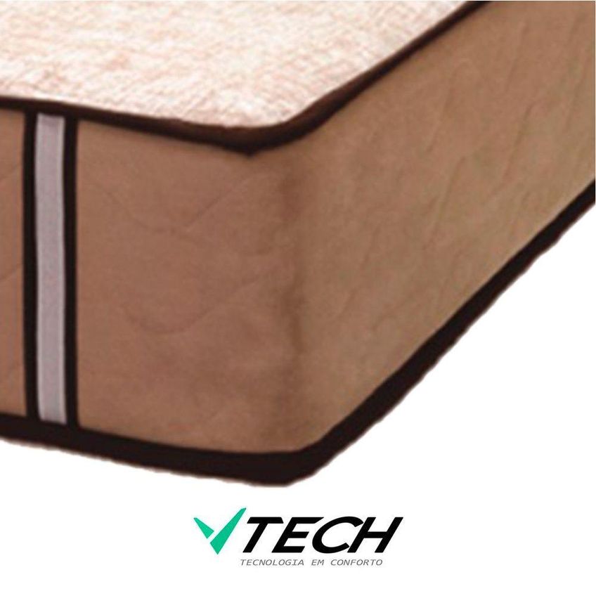 Colchão Solteirão Mola Molas Ensacadas D28 Conforto Médio 96x203x28 Vtech - imagem 3