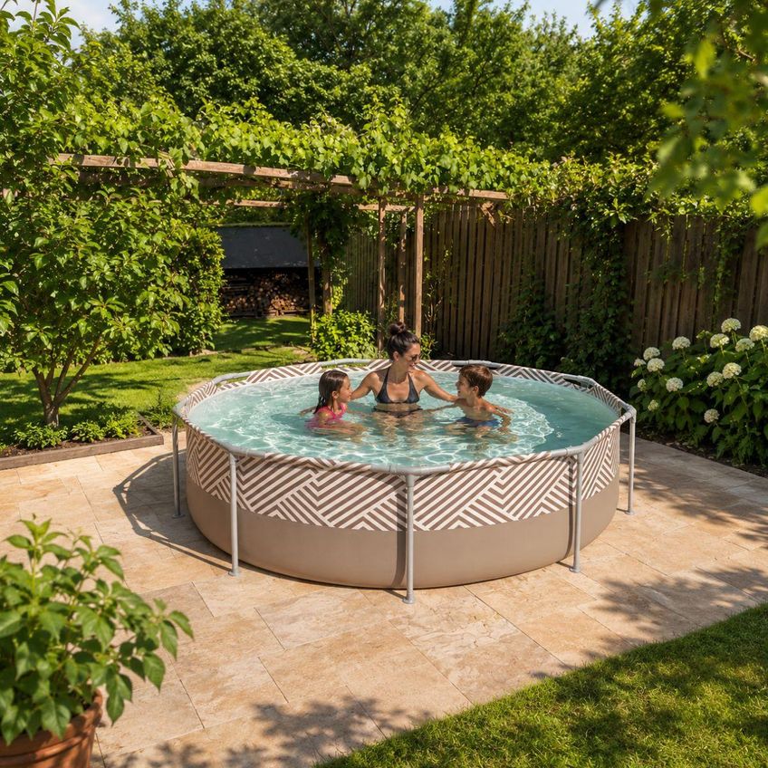 Piscina 3600 Litros Estrutural Redonda Mor - imagem 3