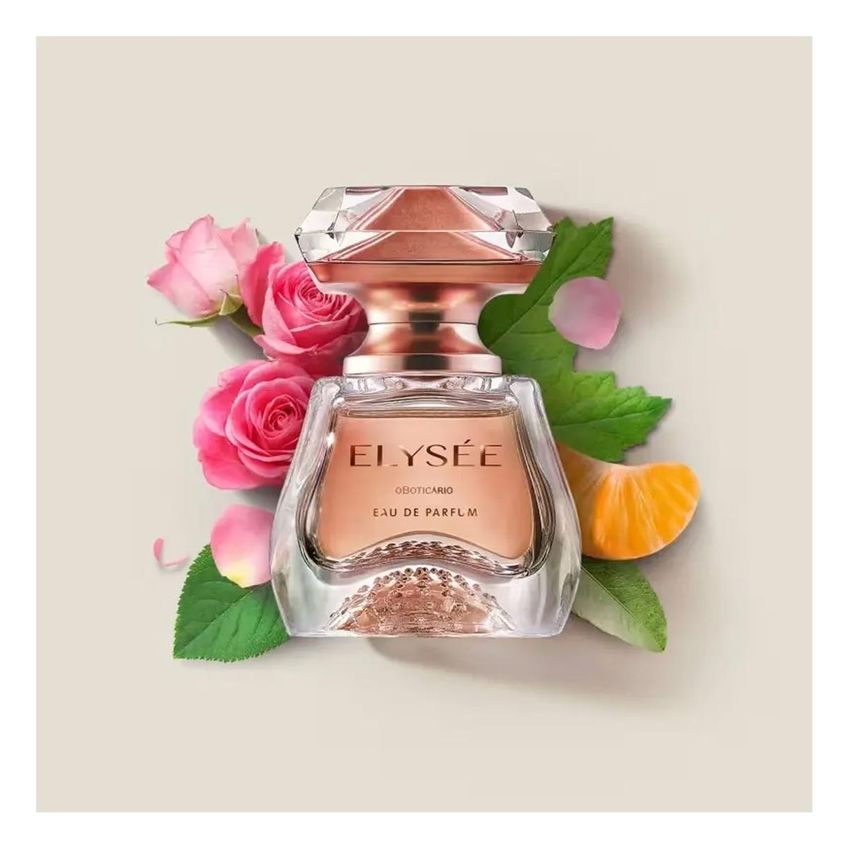 Elysée Eau De Parfum 50ml Creme Acetinado Hidratante Desodorante Corporal 250g - imagem 3