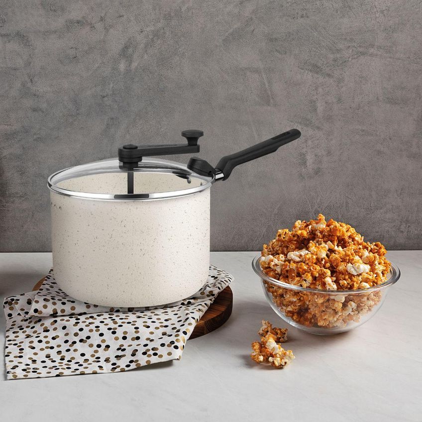 Pipoqueira Loreto Antiaderente Starflon 20cm 3,5l Tramontina Cor: Bege - imagem 3