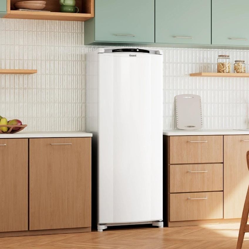 Geladeira Consul 1 Porta Frost Free 337l Com Espaço Extra-frio Branco 220v - imagem 5