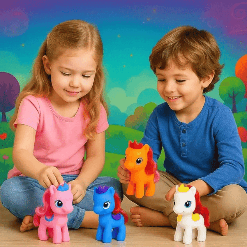 Mundo Pônei De Vinil - Cores Sortidas - Ark Toys Ark Brasil - imagem 3