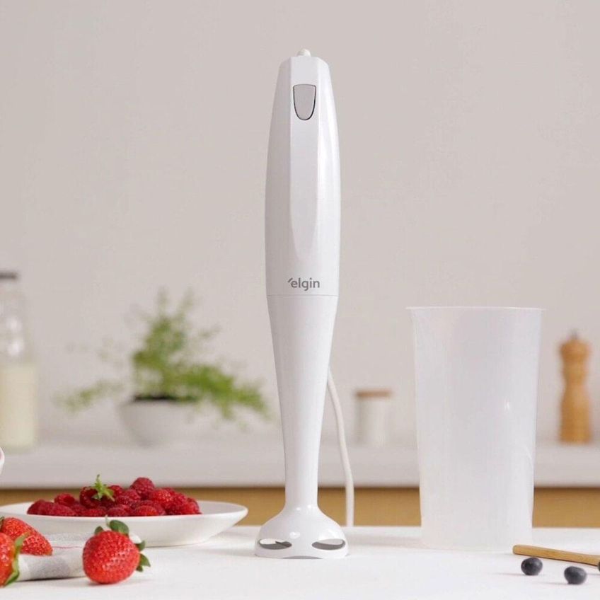 Mixer De Mão Elgin Mixer De Mão 2 Em 1 700ml 200w Compacto Leve Ergonômico Fácil De Limpar - imagem 3
