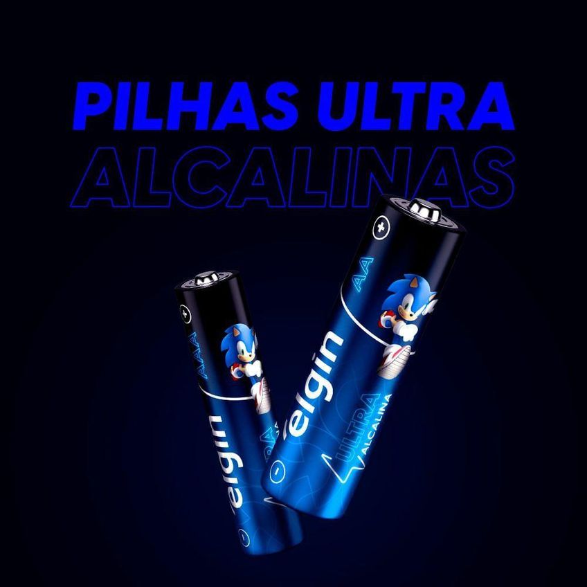 Pilha AAA Alcalina Ultra Alta Durabilidade Cartela Com 2 Unidades Elgin - imagem 3