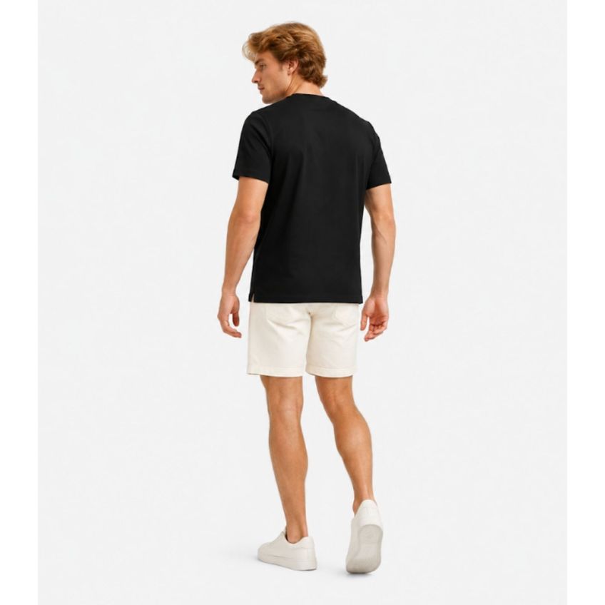 Camiseta Masculina Em Visco Bali Diametro Preto M - imagem 3