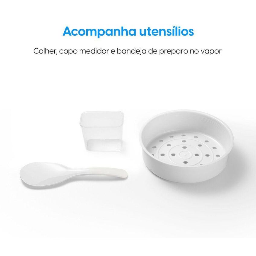Panela Elétrica De Arroz Elgin Gran Rizzo 1,8l 700w Função Manter Aquecido 220v - imagem 2