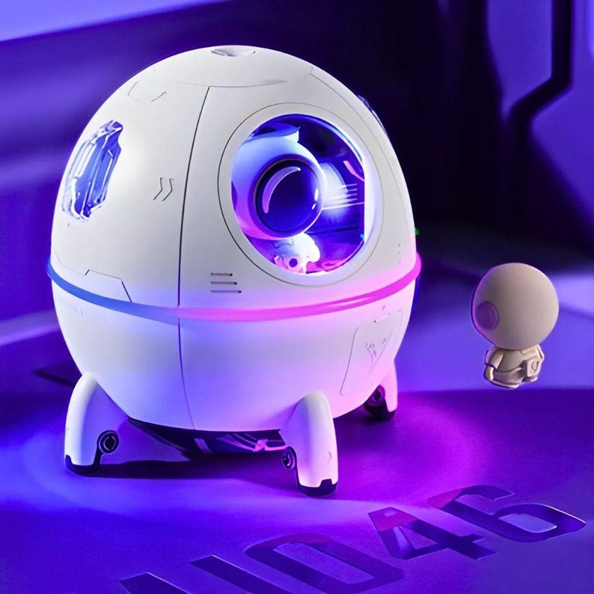 Umidificador de Ar Portátil USB com Difusor de Aroma e Luz LED Utimix - imagem 3