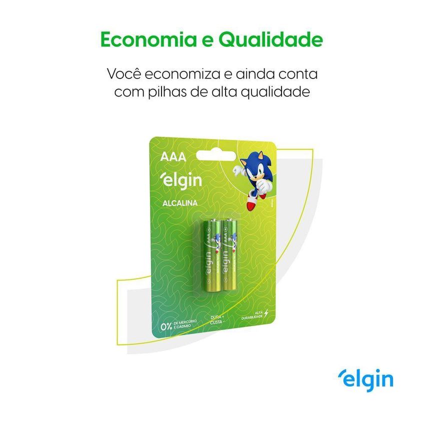 Pilha Alcalina AAA Palito Cartela Com 10 Blisters De 2 Unidades Indicada Para Brinquedos Controles - imagem 4
