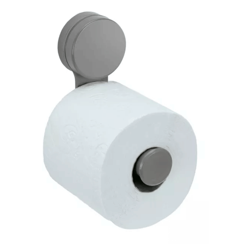 Suporte Para Papel Higiênico C/ Adesivo - Cinza - Arthi Arthi Inox - imagem 3