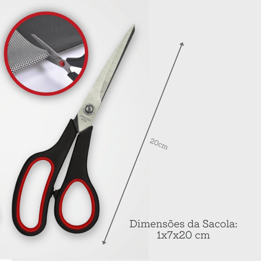Tesoura De 20 Cm - 8'' - Moment Moment (Clink) - imagem 3