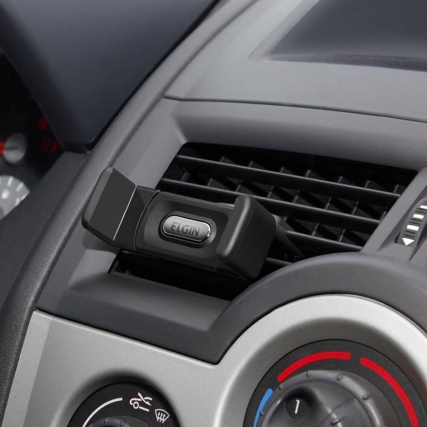 Suporte Veicular Para Celular Fixação Nas Saídas De Ventilação Compatível Com Smartphones De Até 6 - imagem 5