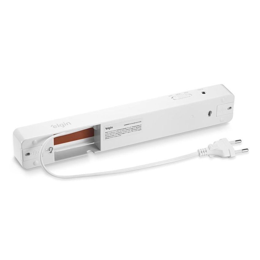 Luminária De Emergência 60 Leds 6500k Luz Branca Fria Bivolt Elgin - imagem 3