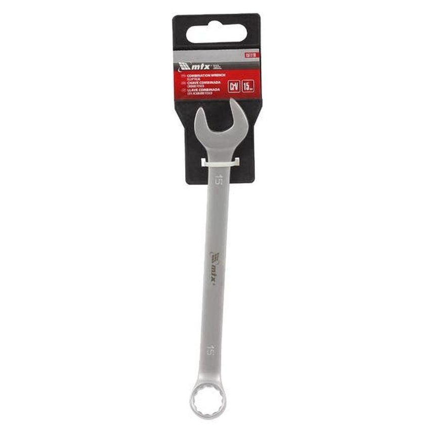 Chave Combinada 15mm Alta Resistência Acabamento Acetinado MTX - imagem 2