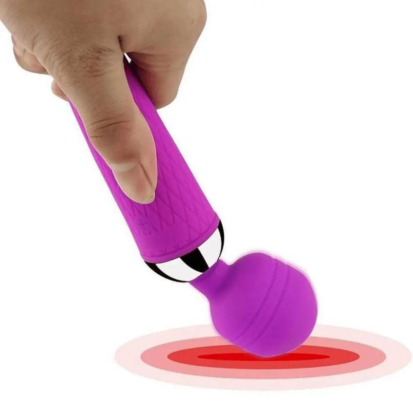 Vibrador Feminino Massageador Clitoriano Silicone Roxo Recarregavel Utimix - imagem 3