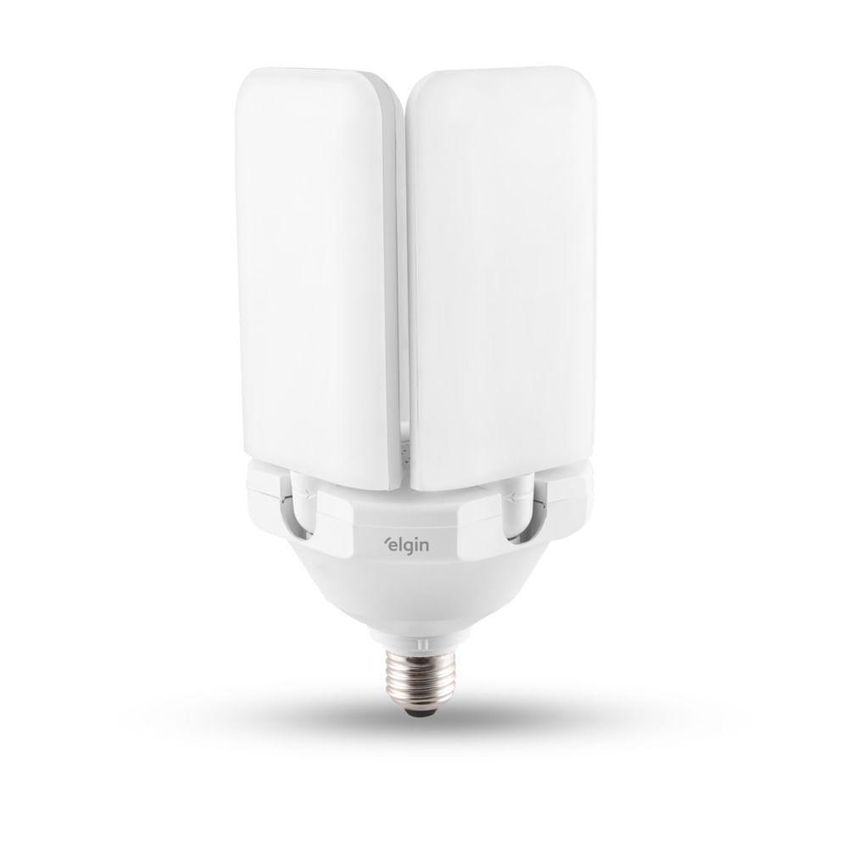 Lâmpada Led Pétala 100w Articulável Bivolt Branca Fria 6500k Elgin - imagem 3