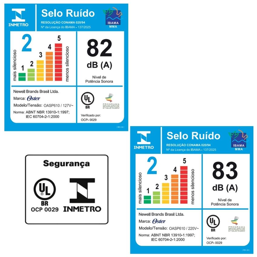 Aspirador De Pó Vertical Oster 2 Em 1 Oasp610 600w - imagem 4