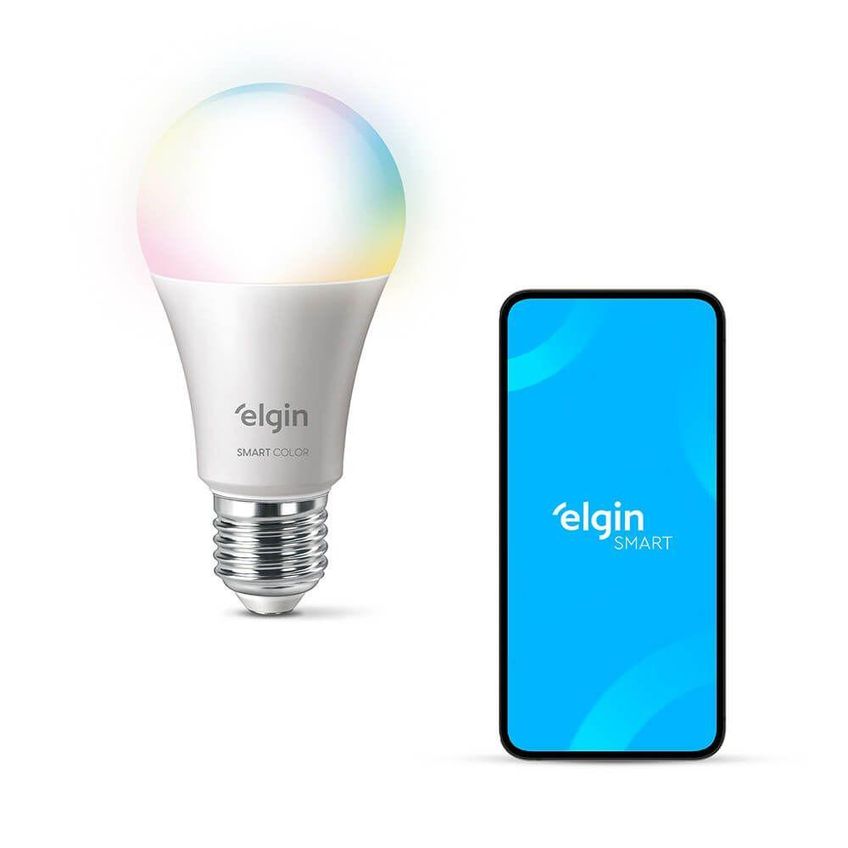 Lâmpada Smart Led A70 Wi-Fi 15w Compatível Com Alexa E Google Home Elgin - imagem 3