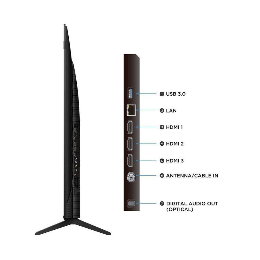 Smart TV TCL 85P7L 85 Polegadas 4K Ultra HD QLED Preto Bivolt - imagem 2