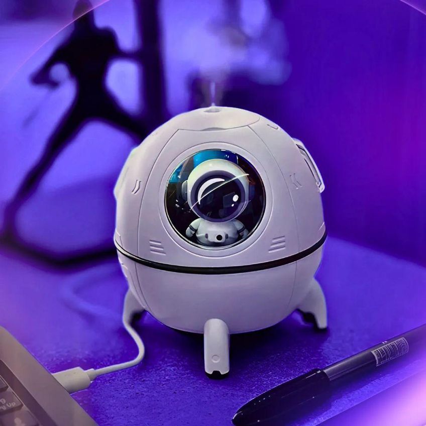 Umidificador De Ar Portátil USB Com Difusor De Aroma Space Capsule Humidifier Utimix 0,2L LED - imagem 3