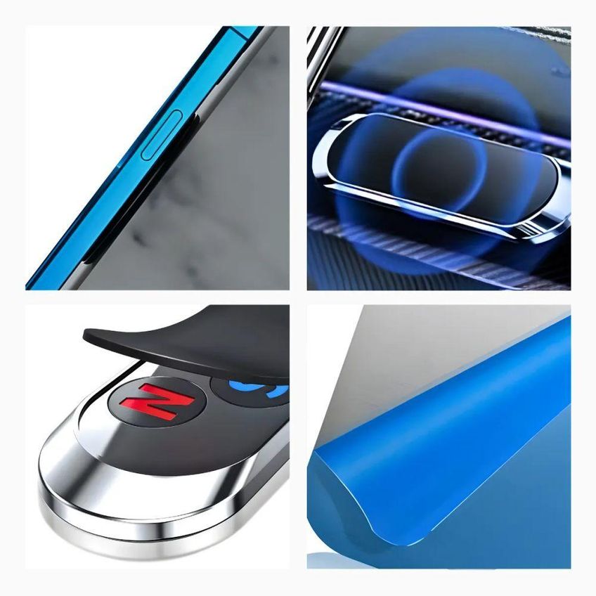 Suporte Magnético Para Celular Automotivo Painel E Saída De Ar Giro 360 Graus Universal Utimix - imagem 4