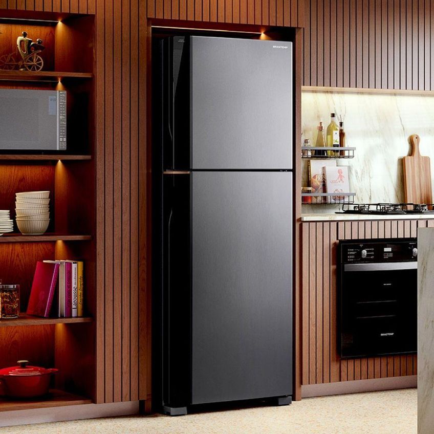 Geladeira Brastemp Duplex Frost Free Inverter 476l Com Smart Cold Brm60akxna Inox Bivolt - imagem 4
