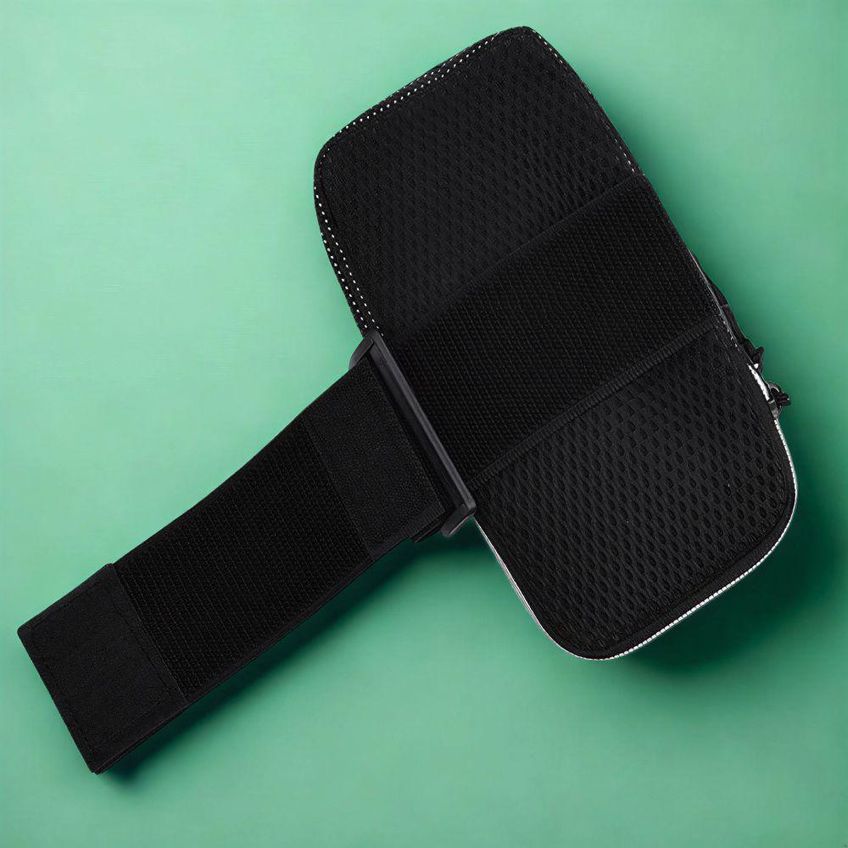 Bolsa De Braço Esportiva Para Celular Impermeável Com Bolso Para Chave E Fone Utimix - imagem 5