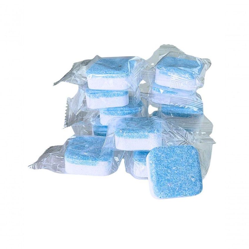 Pastilha De Limpeza Para Máquina De Lavar Roupas E Louças Kit 12 Unidades Utimix - imagem 3