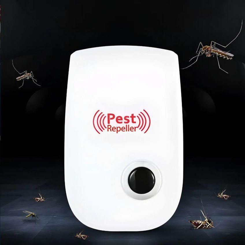Repelente Eletrônico Ultrassônico Bivolt Controle De Pragas Mata Rato Barata Mosquito E Aranha - imagem 5