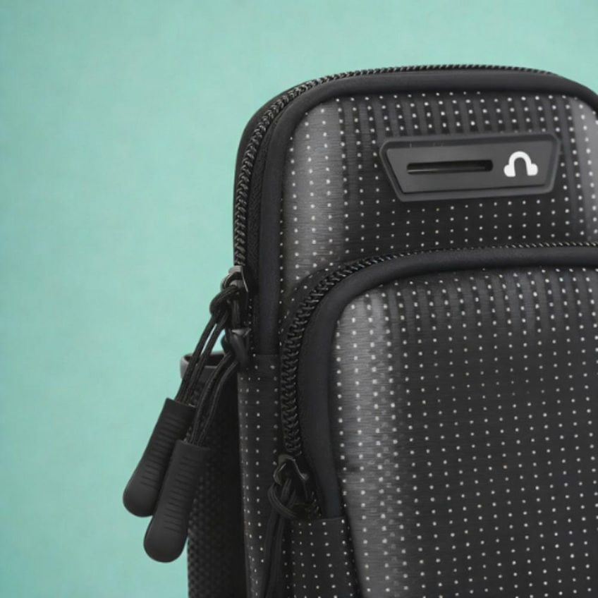 Bolsa De Braço Esportiva Para Celular Utimix Impermeável Ajustável Com Bolso Para Chave E Fone - imagem 4