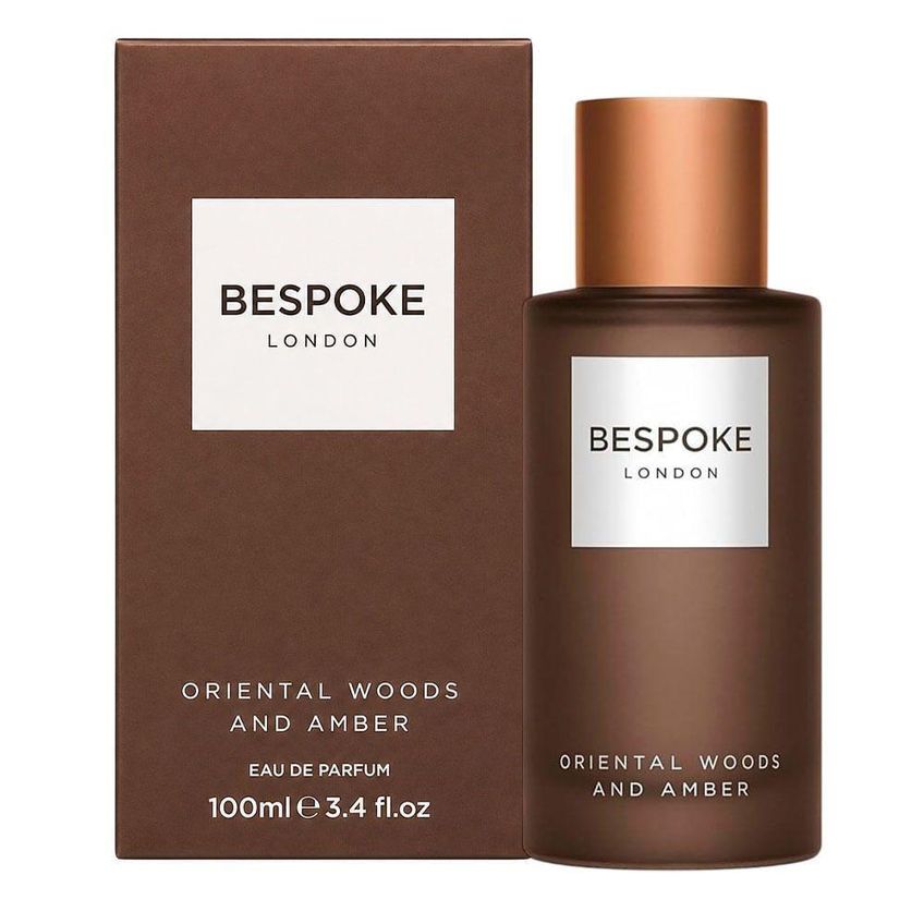Perfume Oriental Woods & Amber Masculino Eau De Parfum Amadeirada 100ml Bespoke - imagem 2